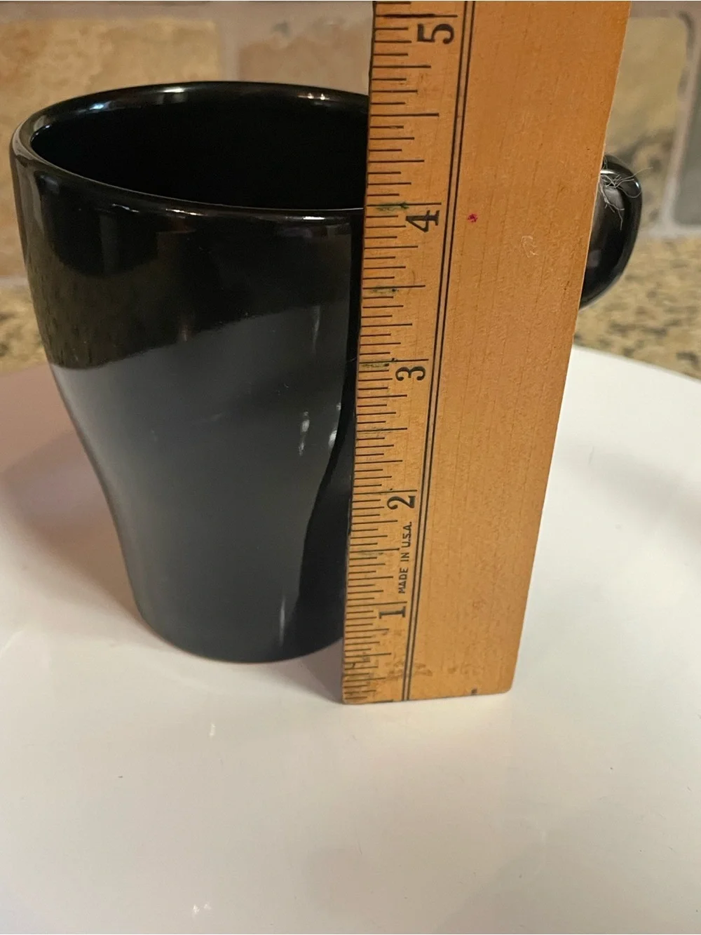 TWO - Ikea Fargrik Blue Stackable Coffee/Tea Cup